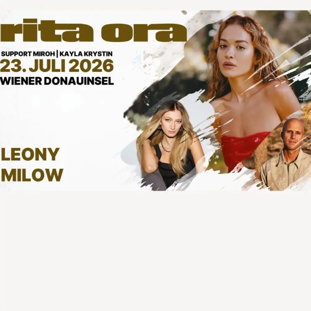 Rita Ora mit Leony &amp; Milow