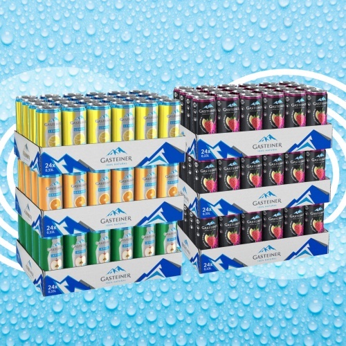 Halbjahresvorrat Gasteiner Dosen (6 Trays) Halbjahresvorrat Gasteiner Dosen (6 Trays)