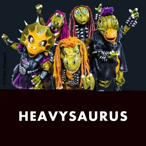 Heavysaurus - Dino-Metal für Kids - Familyticket